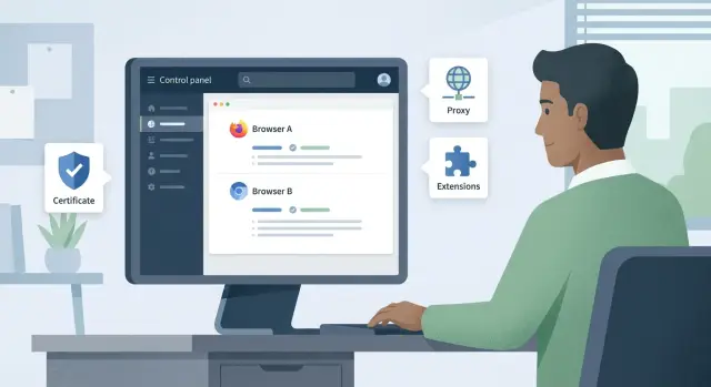 Управление Firefox и Chromium через GPO: сертификаты, прокси, безопасность