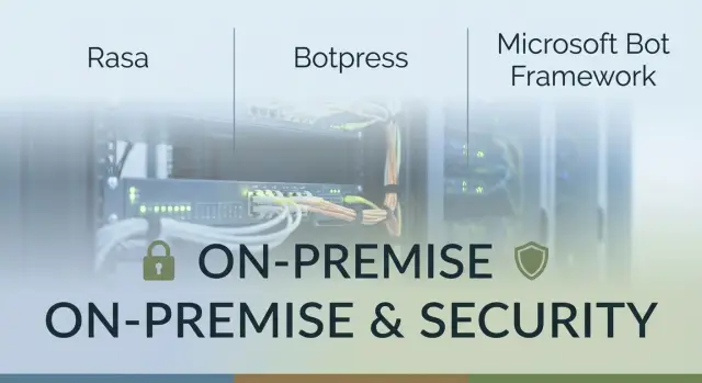 Платформы чат-ботов без облака: Rasa, Botpress и Bot Framework