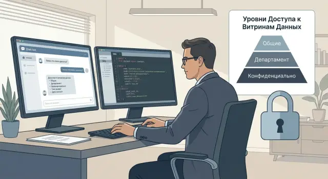 Генерация SQL с контролем доступа: LLM для аналитиков