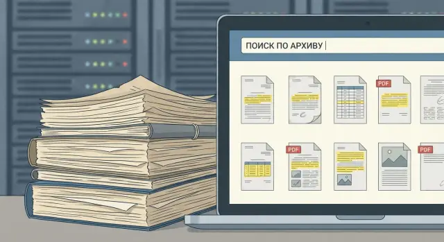 ИИ-поиск по архиву сканов и PDF: как построить пайплайн