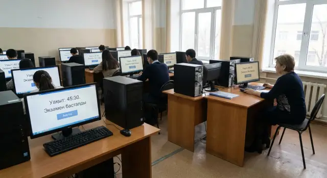 Компьютерный класс для экзаменов: скорость, сброс и контроль