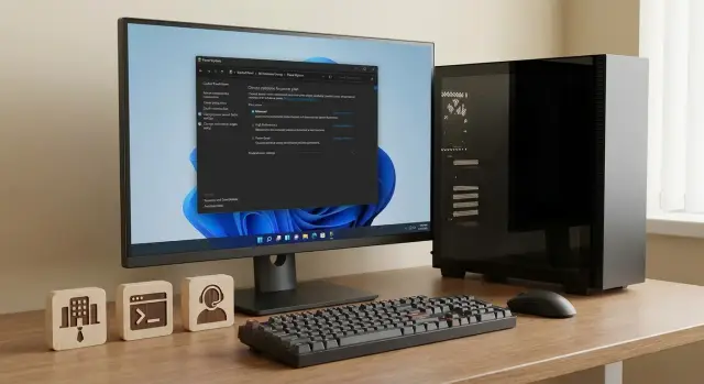 Профили питания Windows: политики для офисов, разработки, операторов